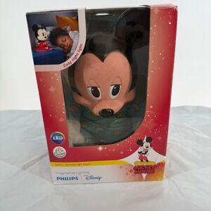NWB‎ Philips Disney Imaginative Softpal-Portable Light Friend LED Mickey Mouse